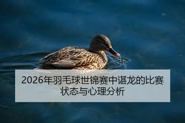 2026年羽毛球世锦赛中谌龙的比赛状态与心理分析