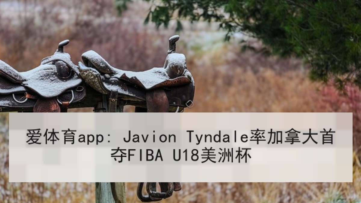 爱体育app: Javion Tyndale率加拿大首夺FIBA U18美洲杯 爱体育app: Javion Tyndale率加拿大首夺FIBA U18美洲杯